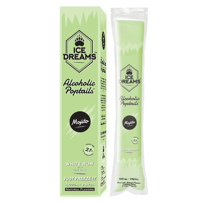 Ice Dreams Mojito Poptails