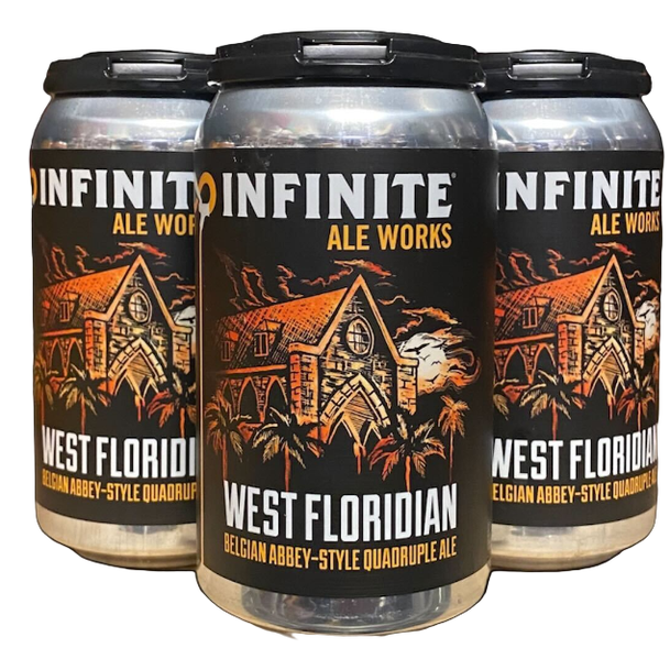 Infinite Ale Works West Floridian Quad  4pk Cn