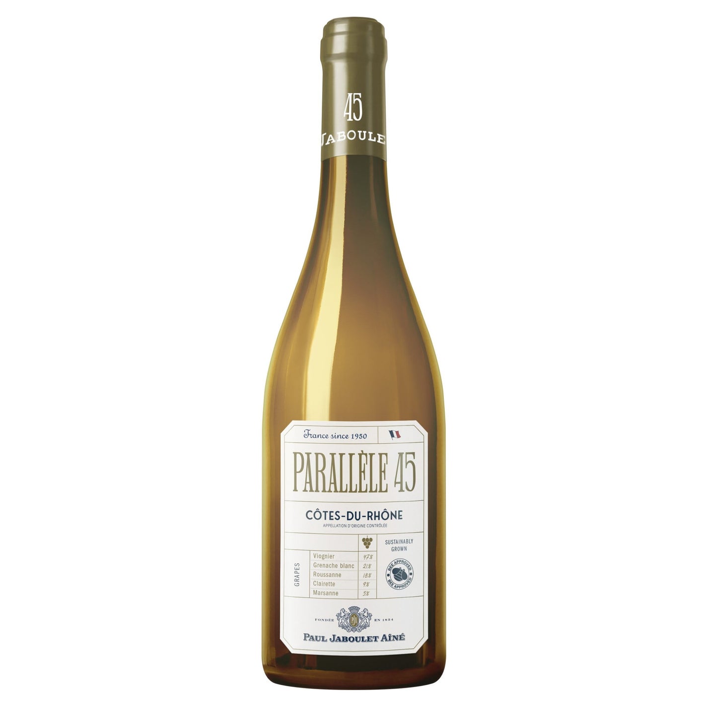 Jaboulet Parallele 45 Cotes Du Rhone Blanc