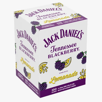 Jack Daniels Blackberry & Lemonade 4pk Can