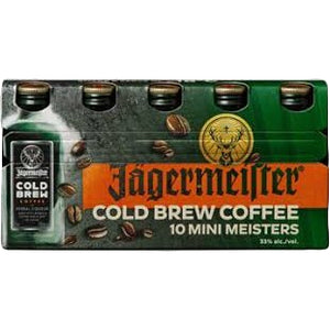 Jagermeister Cold Brew Mini Meisters 10 Shots To Go
