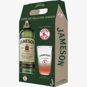Jameson Irish Whiskey  gift set w/ Bucs pint glass