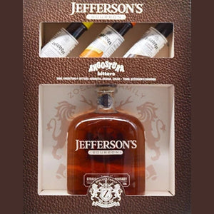 Jeffersons Bourbon  Gift Set W/ 3 Bitters