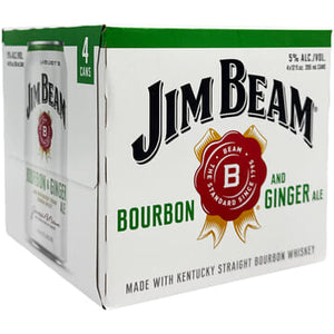 Jim Beam Bourbon & Ginger Ale  Cn