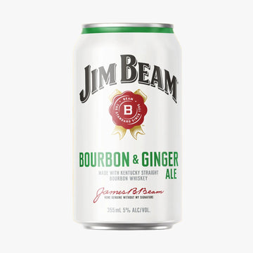 Jim Beam Bourbon & Ginger Ale  Cns