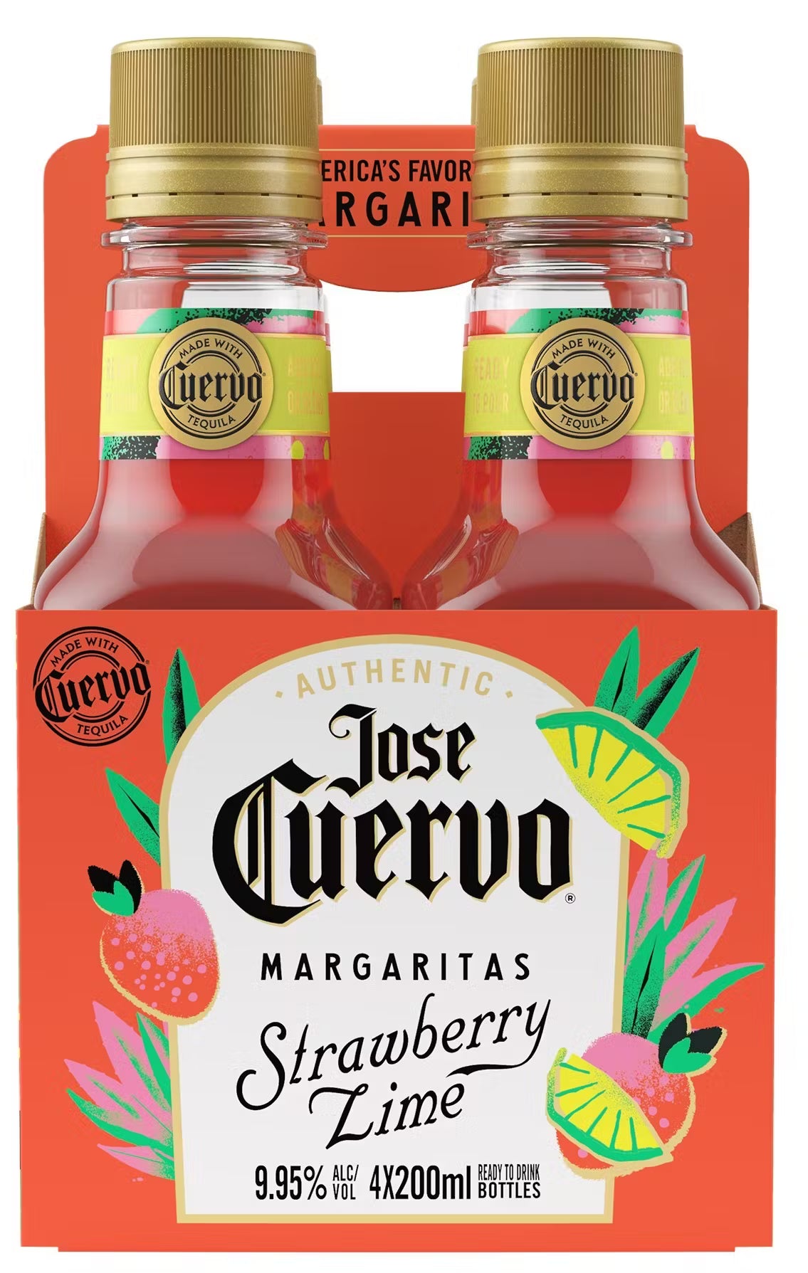 Jose Cuervo Strawberry Lime Margarita RTD