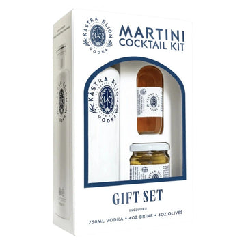 Kastra Ellon Vodka  Gift Set Martini Cocktail Kit