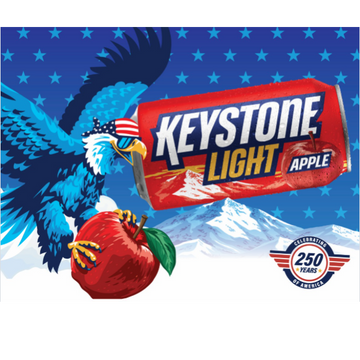 Keystone Light Apple