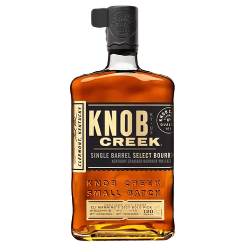 Knob Creek Eli Manning 2026 Limited Edition Single Barrel