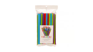 Kolorae Milkshake Straws 50Ct