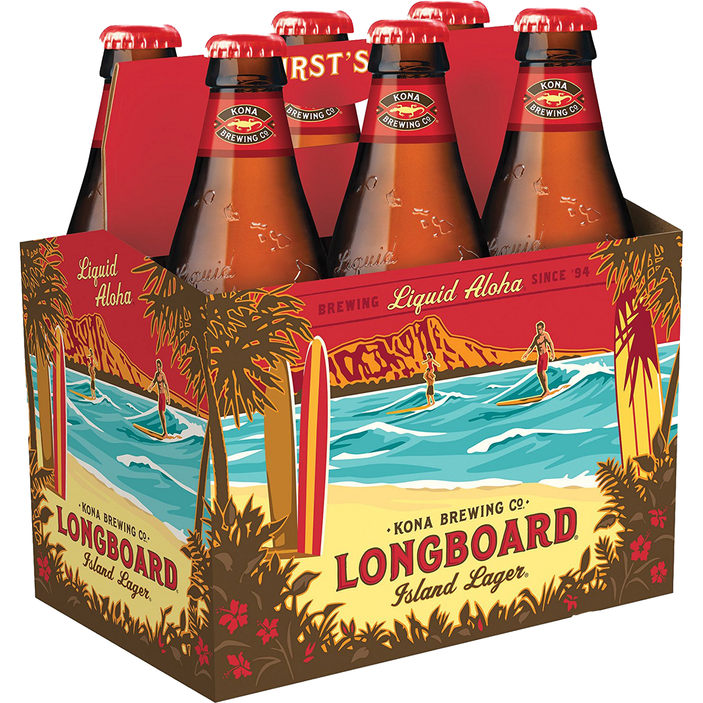 Kona Longboard Lager  6pk Btl