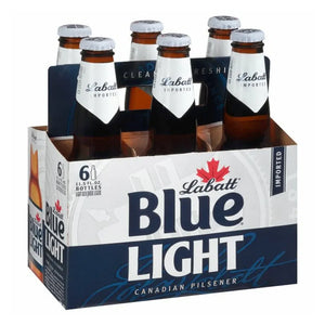 Labatt Blue Light  6pk Btl