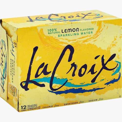 Lacroix Lemon 12oz 12pk Cn