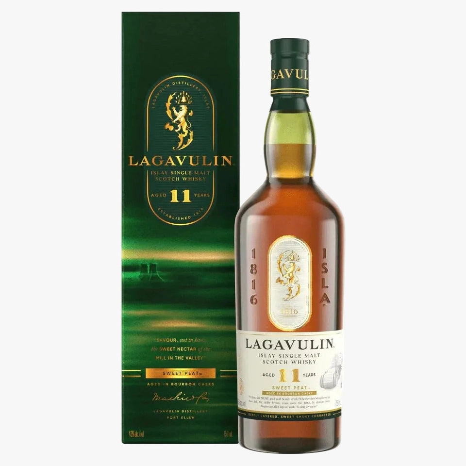 Lagavulin 11Yr Sweet Peat Single Malt Scotch