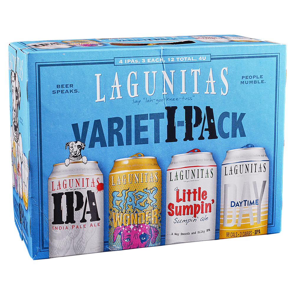 Lagunitas IPA Variety  12pk Cn