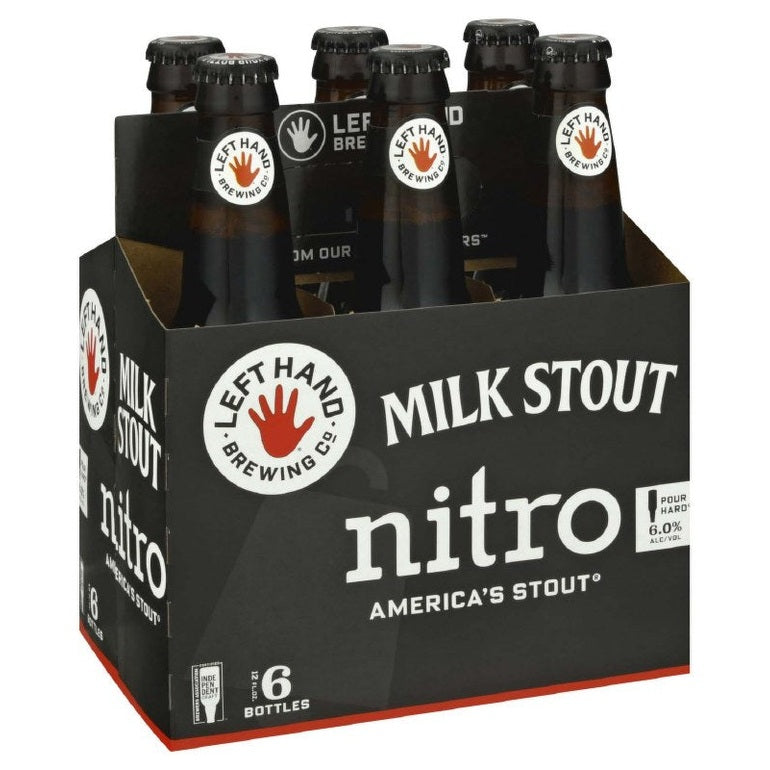 Left Hand Nitro Milk Stout  6pk Btl