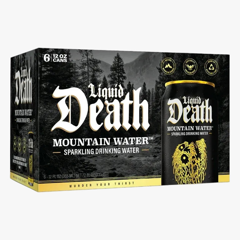 Liquid Death Sparkling Mountain Water