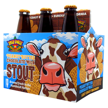 Lost Coast Peanut Butter Chocolate Milk Stout  6pk Btl