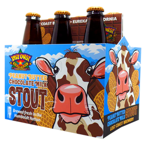 Lost Coast Peanut Butter Chocolate Milk Stout  6pk Btl