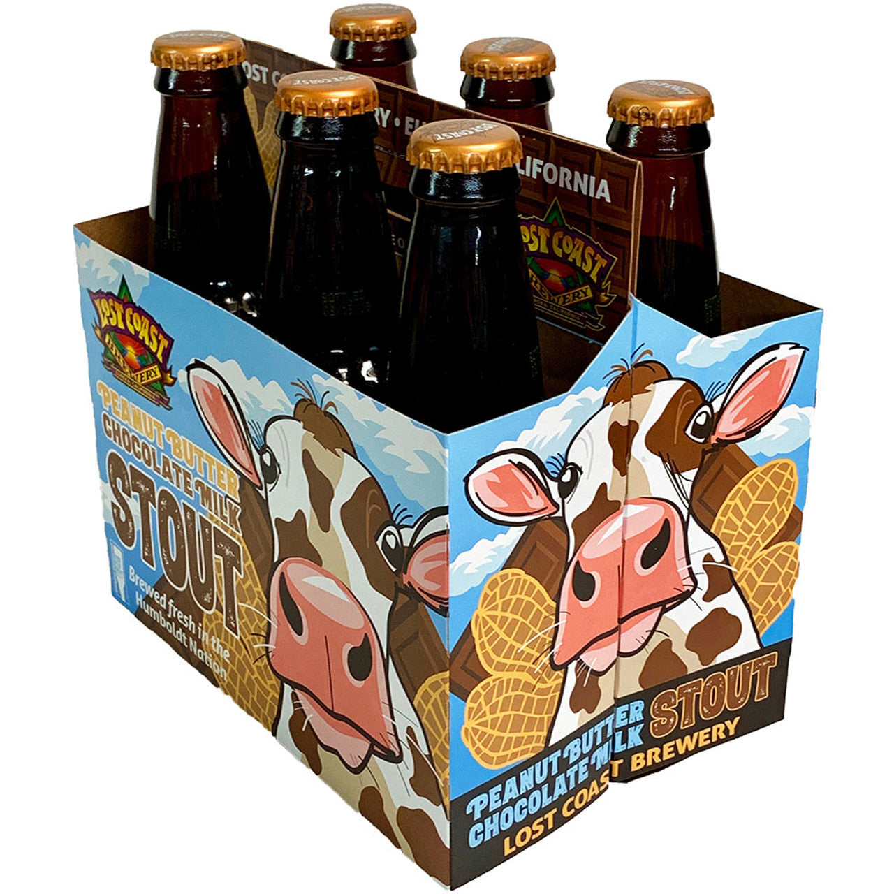 Lost Coast Peanut Butter Chocolate Milk Stout  6pk Cn