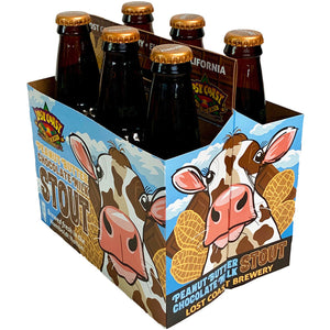 Lost Coast Peanut Butter Chocolate Milk Stout  6pk Cn