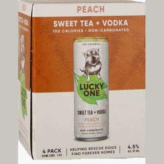 Lucky One Sweet Tea + Vodka Peach 12oz