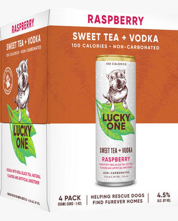 Lucky One Sweet Tea + Vodka Raspberry 12oz