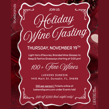 Luekens Holiday Wine Tasting