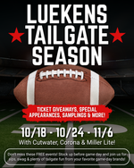 Luekens Tailgate Season Events🏈🍻