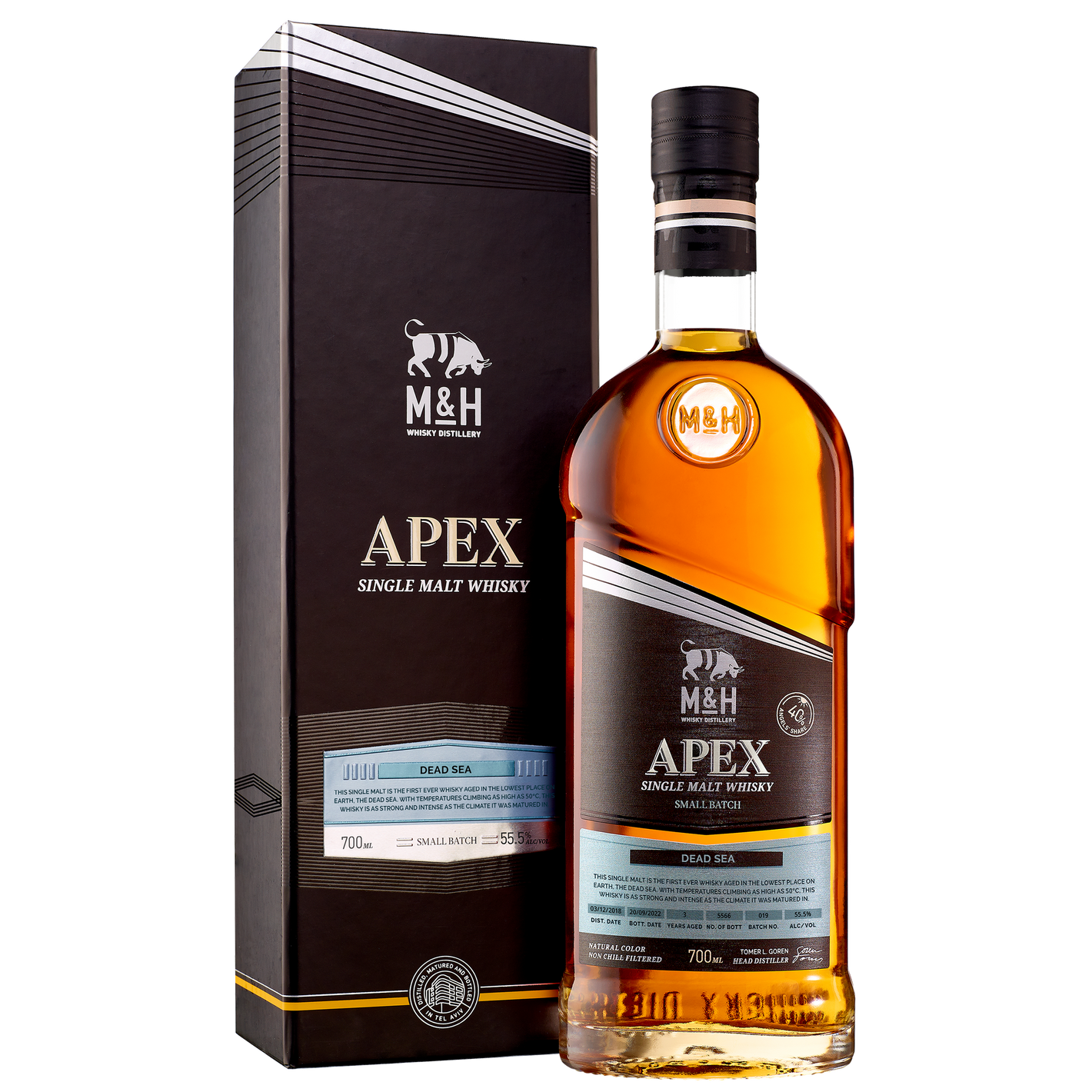 M&H Apex Dead Sea Single Malt