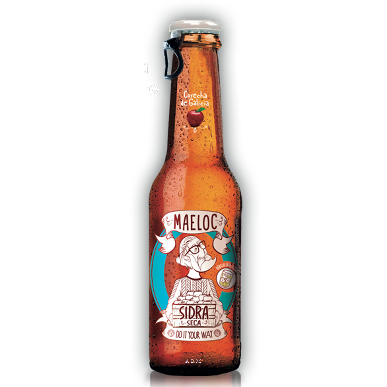 Maeloc Hard Cider Dry  4pk Btl
