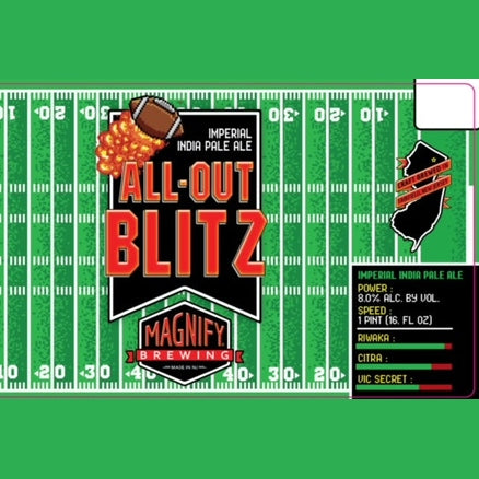 Magnify All Out Blitz Imperial IPA  4pk Cn
