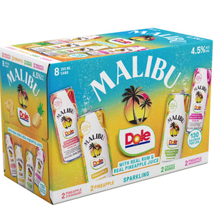 Malibu Rum Dole Sparkling Variety