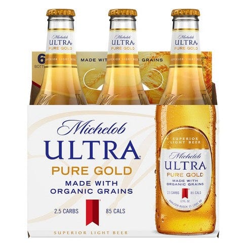 Michelob Ultra Pure Gold  6pk Btl