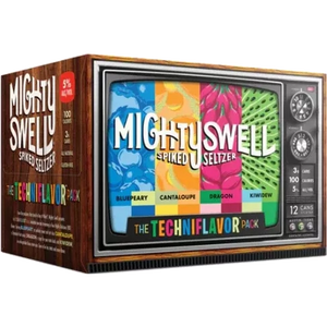 Mighty Swell Techniflavor Seltzer  12pk Variety Cn