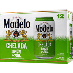 Modelo Chelada Limon Y Sal  12pk Cn