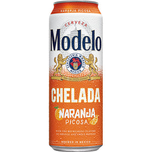 Modelo Chelada Naranja Picosa