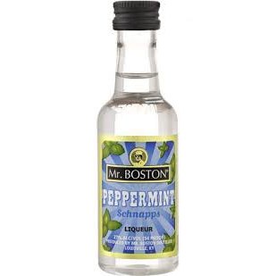Mr Boston Peppermint Schnapps 90 Proof