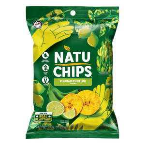 NatuChips Lime Plantain Chips