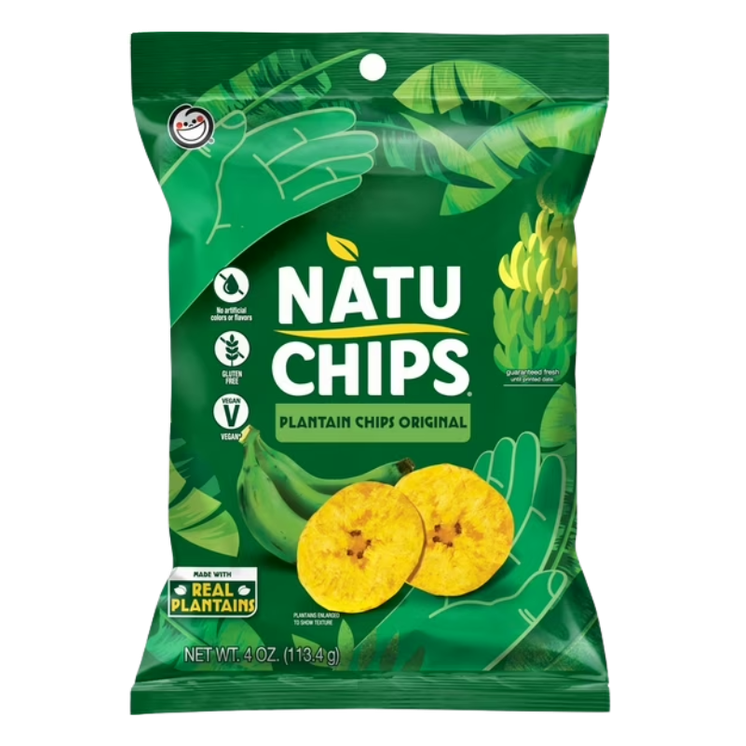 Natuchips Snacks Plantain Original Cips