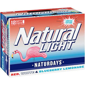 Naturdays Red White & Blueberry  24pk Cn