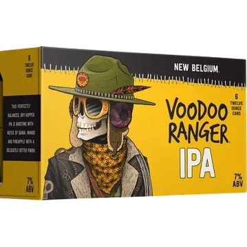 New Belgium Voodoo Ranger IPA  6pk Cn