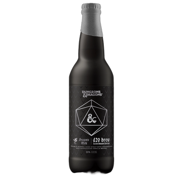 New Holland D20 Brew Double BA Stout D&D Silver Dragon  Btl