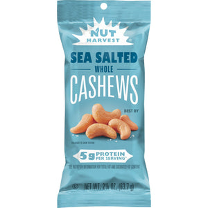 Nut Harvest Whole Cashews 2.25oz