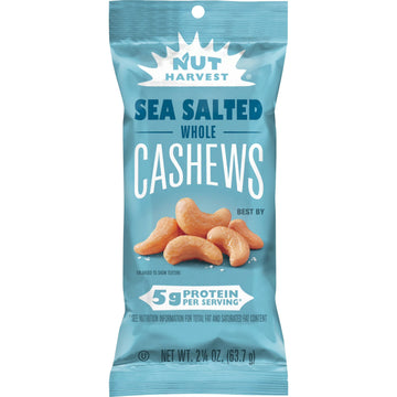 Nut Harvest Whole Cashews 2.25oz