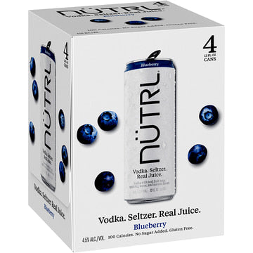 Nutrl Blueberry Vodka Seltzer