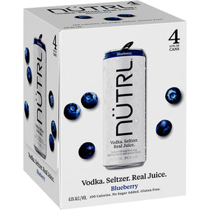Nutrl Blueberry Vodka Seltzer