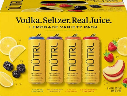 Nutrl Lemonade Seltzer Variety