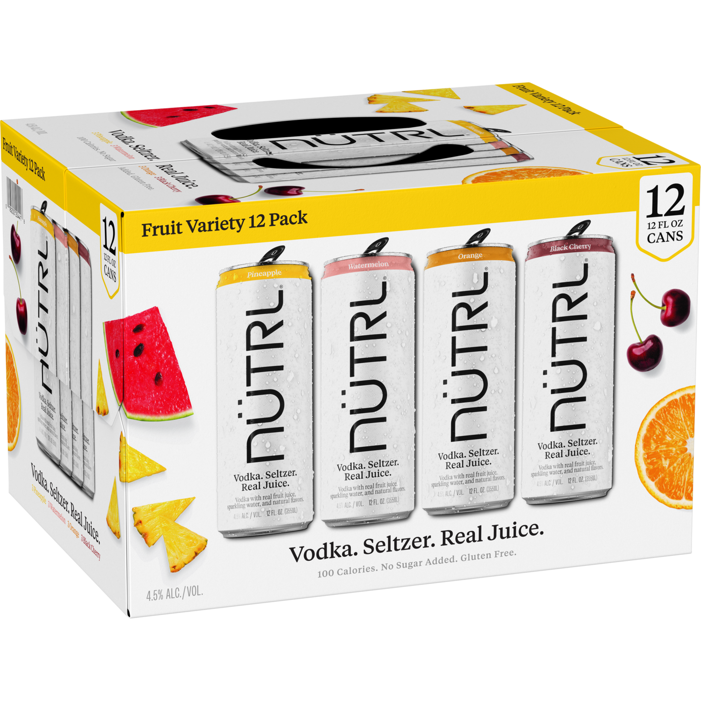 Nutrl Fruit Variety Vodka Seltzer