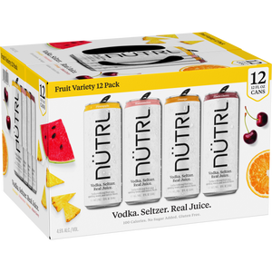 Nutrl Fruit Variety Vodka Seltzer